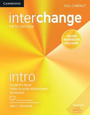 Interchange Intro Full Contact s online samostudiem a online cvičebnicí - Interchange Intro Full Contact with Online Self-Study and Online Workbook