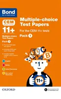 Bond 11+: CEM 11+: Testy s výběrem odpovědí: Balíček 1 - Bond 11+: Multiple-choice Test Papers for the CEM 11+ Tests Pack 1