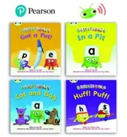 Naučte se číst doma s Alphablocks: (4 beletristické knihy) Balení B - Learn to Read at Home with Alphablocks: Phase 2 - Reception Term 1 (4 fiction books) Pack B