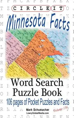Zakroužkujte to, Fakta o Minnesotě, Hledání slov, Puzzle Book - Circle It, Minnesota Facts, Word Search, Puzzle Book