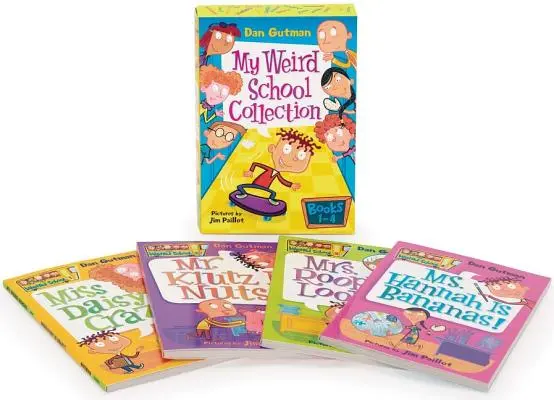 Sbírka Moje divná škola: Knihy 1 až 4 - My Weird School Collection: Books 1 to 4