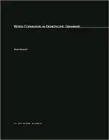 Tvoření slov v generativní gramatice - Word Formation in Generative Grammar
