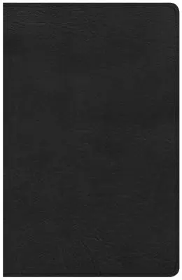 Referenční bible KJV ve velkém formátu pro osobní potřebu, černá kůže na dotek - KJV Large Print Personal Size Reference Bible, Black Leathertouch
