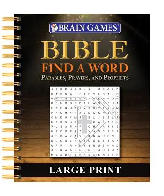 Hry na mozek - Bible Find a Word - Large Print - Brain Games - Bible Find a Word - Large Print
