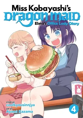 Dračí služka slečny Kobajašiové: Deník paní z kanceláře Elmy Vol. 4 - Miss Kobayashi's Dragon Maid: Elma's Office Lady Diary Vol. 4