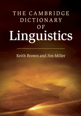 Cambridgeský slovník lingvistiky - The Cambridge Dictionary of Linguistics