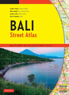 Atlas ulic Bali, čtvrté vydání - Bali Street Atlas Fourth Edition