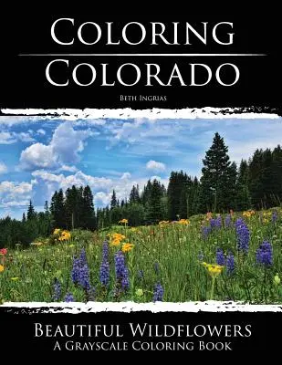 Omalovánky Colorado: Krásné divoké květiny: Omalovánky v odstínech šedi - Coloring Colorado: Beautiful Wildflowers: A Grayscale Coloring Book