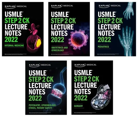 USMLE Step 2 Ck Lecture Notes 2022: Sada 5 knih - USMLE Step 2 Ck Lecture Notes 2022: 5-Book Set