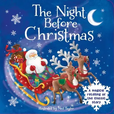 Noc před Vánoci: Polstrovaná desková kniha - The Night Before Christmas: Padded Board Book