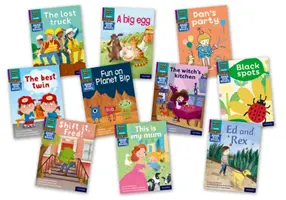 Read Write Inc. Phonics Book Bag Books: Fialová sada 2 sešitů s příběhy Smíšené balení po 10 kusech - Read Write Inc. Phonics Book Bag Books: Purple Set 2 Storybooks Mixed Pack of 10
