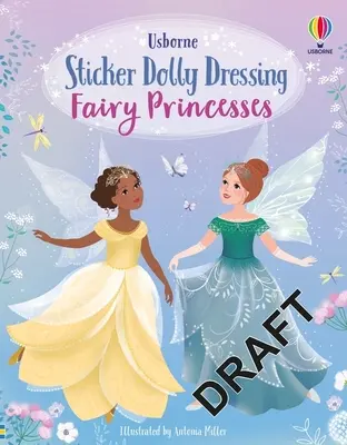 Samolepka Dolly Oblékání Pohádkové princezny - Sticker Dolly Dressing Fairy Princesses