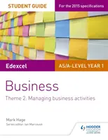 Průvodce pro studenty Edexcel AS/A-level Year 1 Business: Téma 2: Řízení obchodních činností - Edexcel AS/A-level Year 1 Business Student Guide: Theme 2: Managing business activities