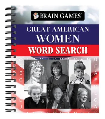 Hry na mozek - Hledání slov pro velké americké ženy - Brain Games - Great American Women Word Search