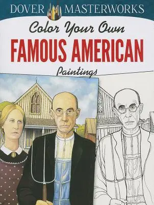Vybarvi si vlastní slavné americké obrazy - Color Your Own Famous American Paintings