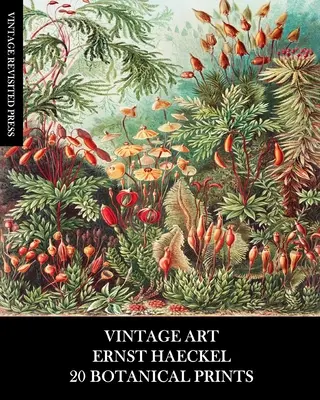 Vintage Art: Ernst Haeckel: 20 botanických tisků: Heckel: Flóra a fauna: Efemery pro rámování, koláž a dekupáž - Vintage Art: Ernst Haeckel: 20 Botanical Prints: Flora and Fauna Ephemera for Framing, Collage and Decoupage