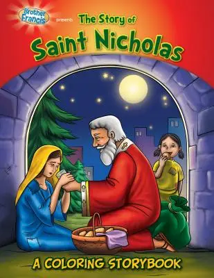 Příběh svatého Mikuláše Omalovánky - The Story of Saint Nicholas Coloring Book