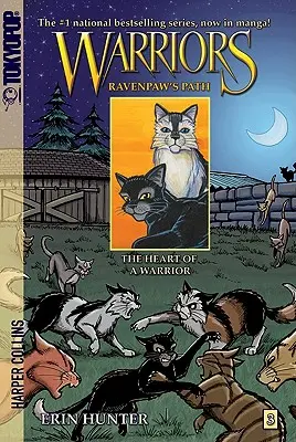 Válečníci Manga: Ravenpaw's Path #3: The Heart of a Warrior (Srdce válečníka) - Warriors Manga: Ravenpaw's Path #3: The Heart of a Warrior