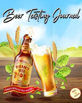 Deník pro ochutnávání piva: Dárková knížka pro milovníky piva: hodnotit a zaznamenávat oblíbené pivo - dárek pro milovníky piva - Beer Tasting Journal: Rate and Record Your Favorite Brews- Beer Lovers Gift