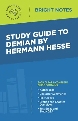 Studijní příručka k Demianovi od Hermanna Hesseho - Study Guide to Demian by Hermann Hesse