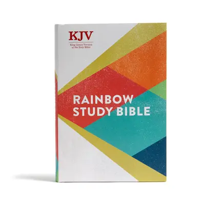Studijní bible KJV Rainbow, tvrdá vazba: Vazba: stužkový popisovač, barevně odlišený text, šitá vazba Smythe, snadno čitelné písmo, pomůcky ke studiu Bible, celobarevné mapy - KJV Rainbow Study Bible, Hardcover: Ribbon Marker, Color-Coded Text, Smythe Sewn Binding, Easy to Read Bible Font, Bible Study Helps, Full-Color Maps