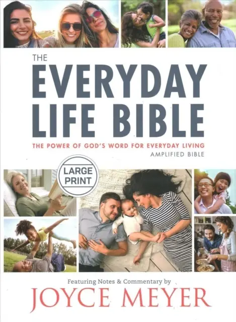 Bible pro každodenní život ve velkém tisku: Síla Božího slova pro každodenní život. - The Everyday Life Bible Large Print: The Power of God's Word for Everyday Living