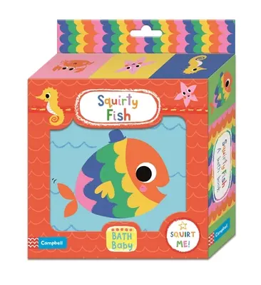 Koupelová knížka Squirty Fish - Squirty Fish Bath Book