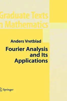 Fourierova analýza a její aplikace - Fourier Analysis and Its Applications