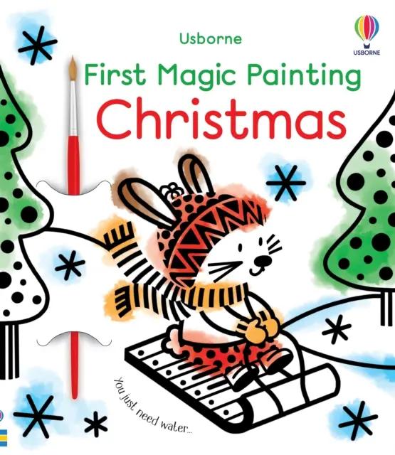 První kouzelné malování Vánoc - First Magic Painting Christmas
