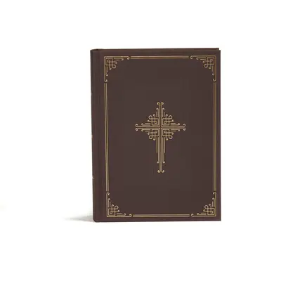 CSB Studijní bible Stará víra, hnědá plátěná vazba: Černé písmo, církevní otcové, studijní poznámky a komentář, pásková značka, šitá vazba, snadno čitelná - CSB Ancient Faith Study Bible, Brown Cloth-Over-Board: Black Letter, Church Fathers, Study Notes and Commentary, Ribbon Marker, Sewn Binding, Easy-To-