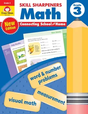 Zaostřovače dovedností: Matematika, 3. třída - Skill Sharpeners: Math, Grade 3