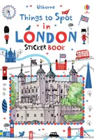 Věci k vidění v Londýně Samolepková knížka - Things to spot in London Sticker Book