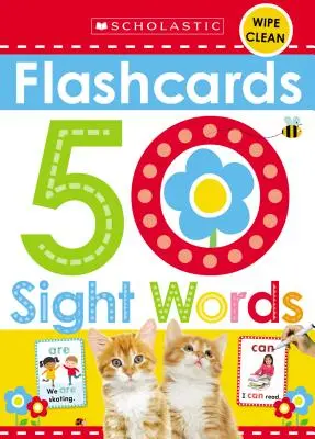 50 Sight Words Flashcards (50 kartiček se slovy): Scholastic Early Learners (Flashcards) - 50 Sight Words Flashcards: Scholastic Early Learners (Flashcards)