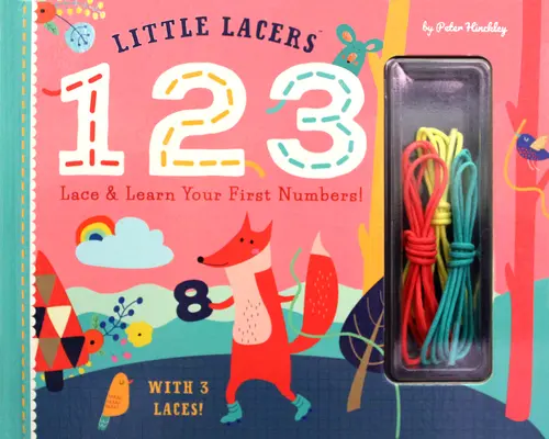 Malé šněrovačky: 123: Šněrování a učení prvních čísel! - Little Lacers: 123: Lace & Learn Your First Numbers!