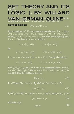 Teorie množin a její logika, přepracované vydání (Revised) - Set Theory and Its Logic, Revised Edition (Revised)