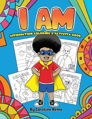 Kniha omalovánek a aktivit JÁ JSEM - I AM coloring and activity book