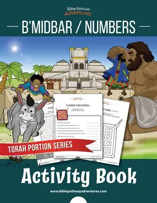 B'midbar / Numbers Activity Book: Tóry pro děti / Book Book of Torah Portions for Kids - B'midbar / Numbers Activity Book: Torah Portions for Kids