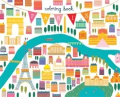 Pařížské omalovánky - Paris Coloring Book
