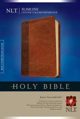 Tenká referenční Bible se středovým sloupcem-NLT - Slimline Center Column Reference Bible-NLT
