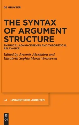 Syntax argumentační struktury - The Syntax of Argument Structure
