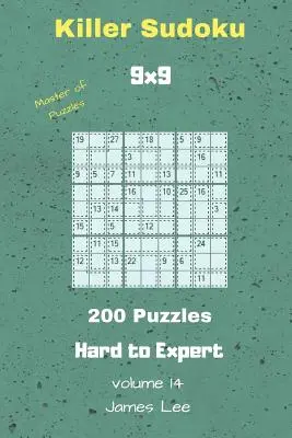 Master of Puzzles - Killer Sudoku 200 těžkých až expertních hádanek 9x9 Vol. 14 - Master of Puzzles - Killer Sudoku 200 Hard to Expert Puzzles 9x9 Vol. 14