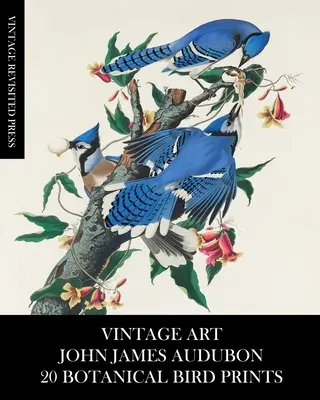 John James Audubon: 20 botanických tisků ptáků - Vintage Art: John James Audubon: 20 Botanical Bird Prints