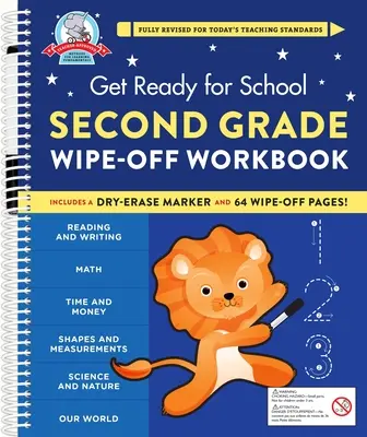 Připravte se na školu: Pracovní sešit pro 2. třídu - Get Ready for School: Second Grade Wipe-Off Workbook