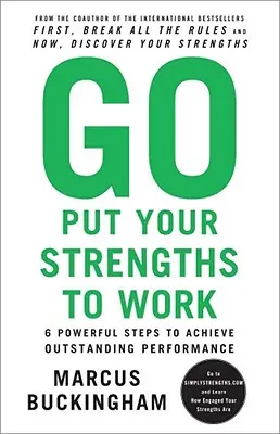 Využijte své silné stránky: 6 účinných kroků k dosažení vynikajícího výkonu - Go Put Your Strengths to Work: 6 Powerful Steps to Achieve Outstanding Performance