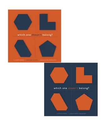 Který z nich tam nepatří? A Shapes Book, Teacher's Guide with Student Book (Příručka pro učitele se žákovskou knížkou) - Which One Doesn't Belong?: A Shapes Book, Teacher's Guide with Student Book