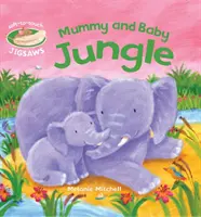 Maminka a dítě v džungli - skládačky na dotek - Mummy and Baby Jungle - Soft-to-Touch Jigsaws