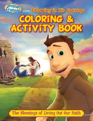 Kniha omalovánek a aktivit: 09: Po jeho stopách - Coloring & Activity Book: Ep.09: Following in His Footsteps