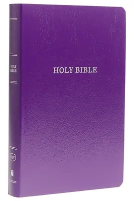 KJV, Bible pro dárky a ocenění, imitace kůže, fialová, edice s červenými písmeny - KJV, Gift and Award Bible, Imitation Leather, Purple, Red Letter Edition