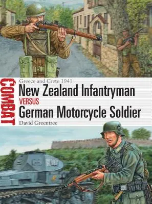 Novozélandský pěšák proti německému vojákovi na motocyklu: Řecko a Kréta 1941 - New Zealand Infantryman Vs German Motorcycle Soldier: Greece and Crete 1941