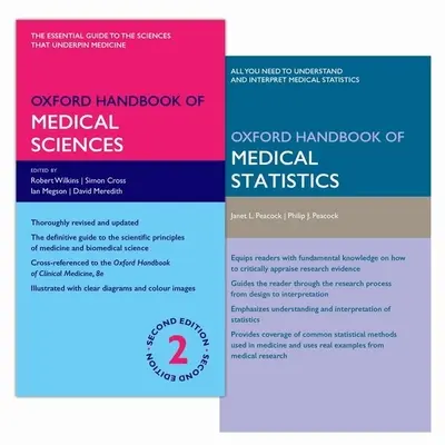 Balíček Oxford Handbook of Medical Science 2e a Oxford Handbook of Medical Statistics 2e - Oxford Handbook of Medical Science 2e and Oxford Handbook of Medical Statistics 2e Pack